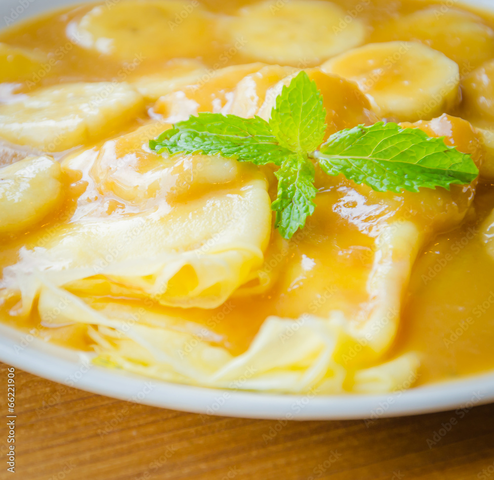 Crepe banana Crepe banana
