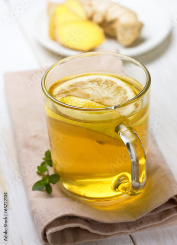 lemon-ginger tea