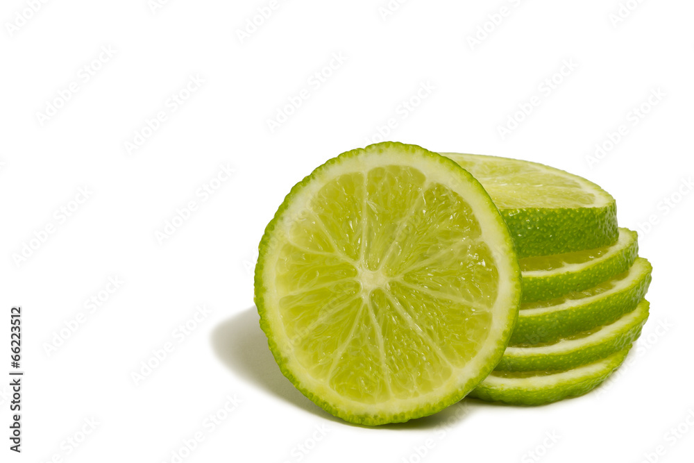 Lime Sliced