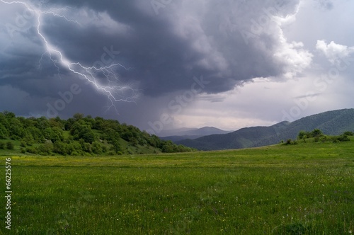 lightning landscape