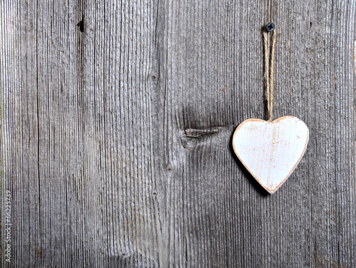 Herz Holz Hintergrund