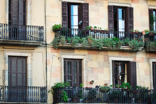 Photography beautiful balconies