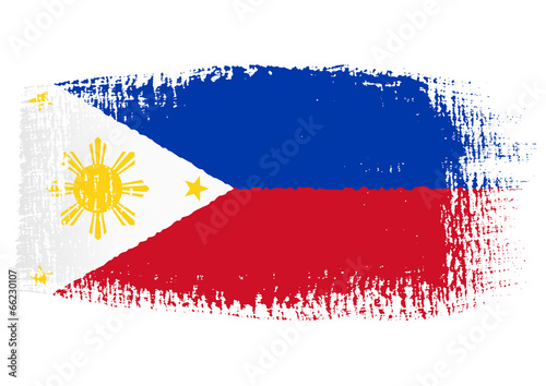 brushstroke flag Philippines