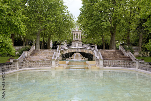 Obraz na płótnie Fountain Darcy. Dijon, Burgundy, France w salonie