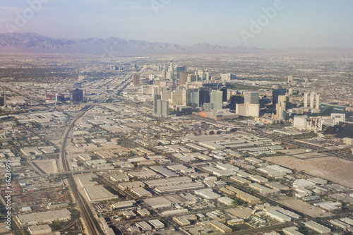 Photography Suburbans of Las Vegas. Aerial View