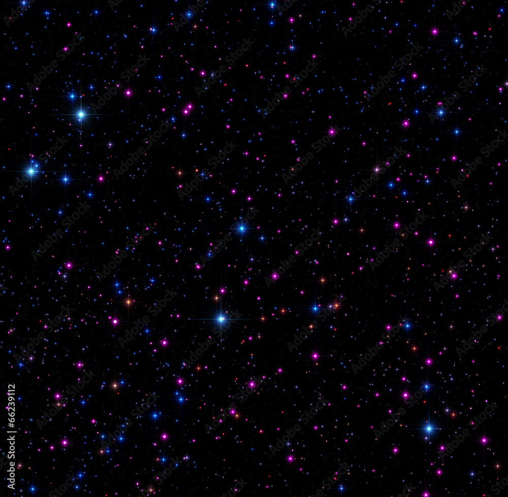 Stars on a dark background Stars on a dark background