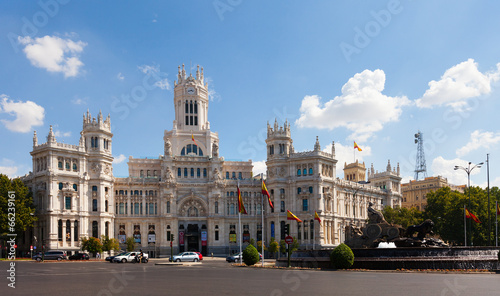  Palace of Communication in Madrid, Spain