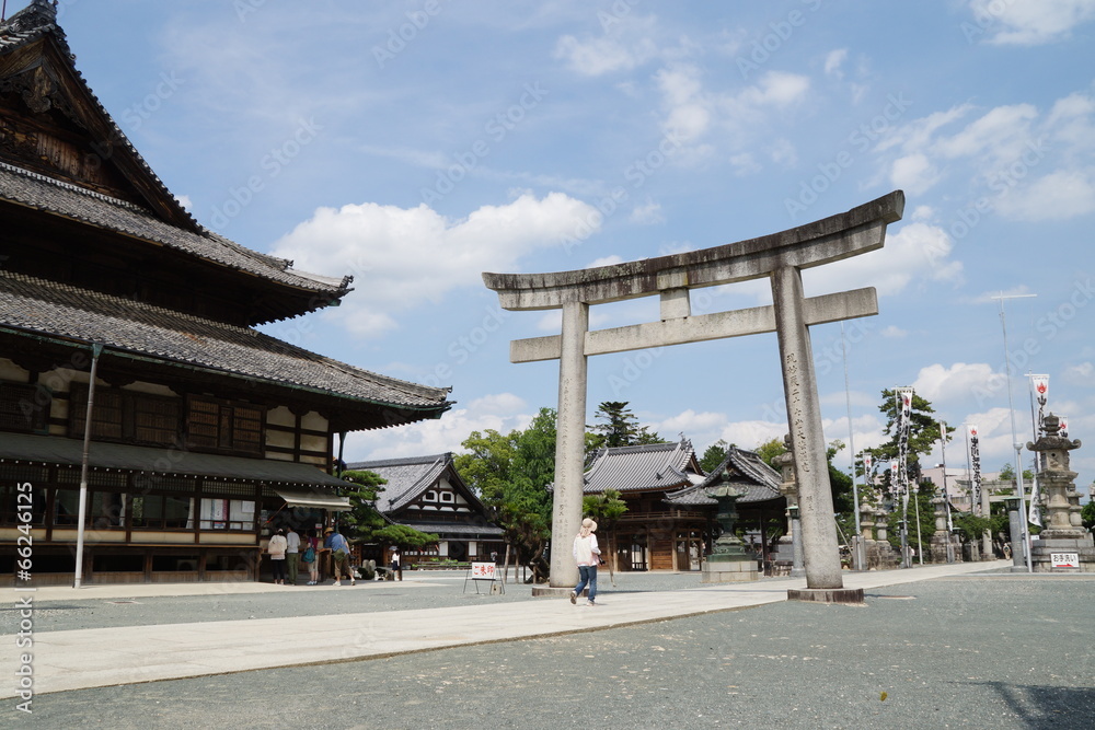 豊川稲荷の景色