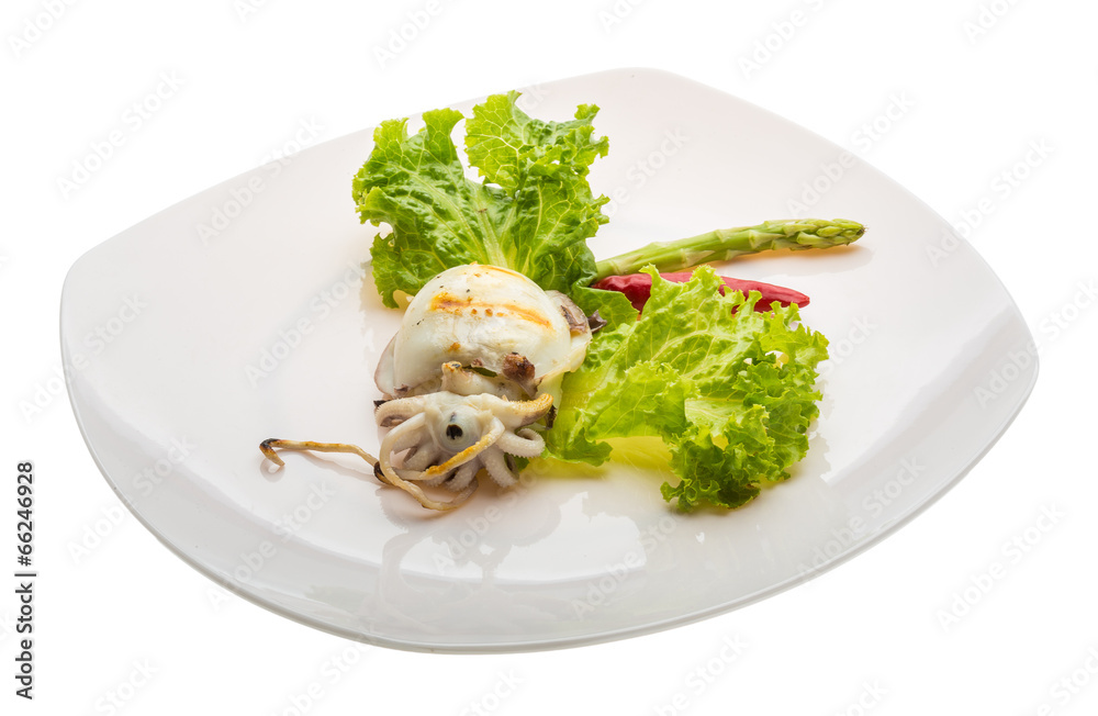 Grilled cuttlefish