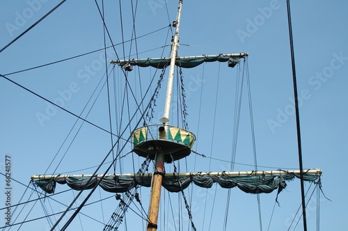 Foto Mast on sailing vessel