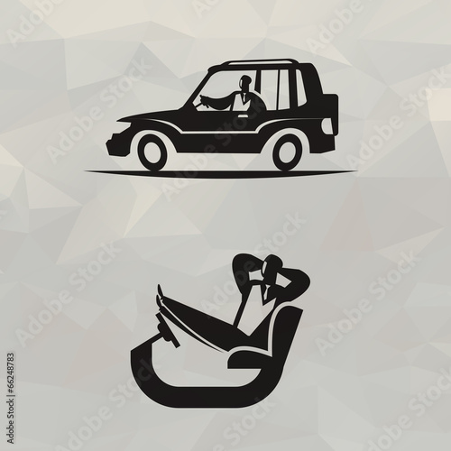 Car. Vector format