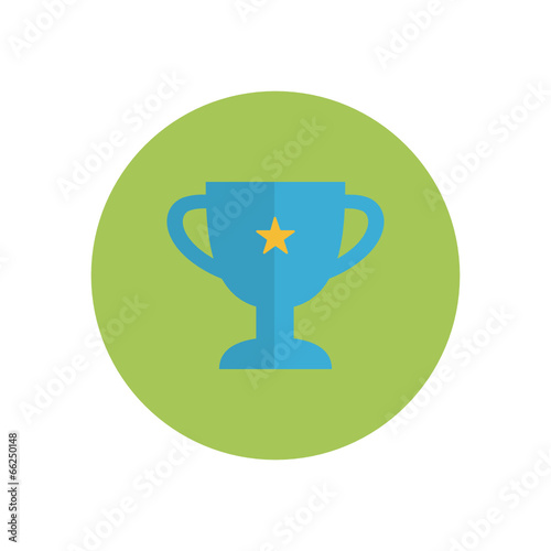Trophy - Vector icon
