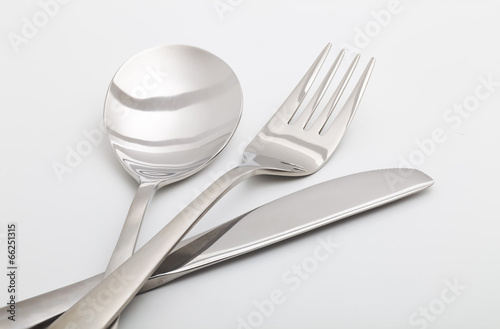 Fork and spoon