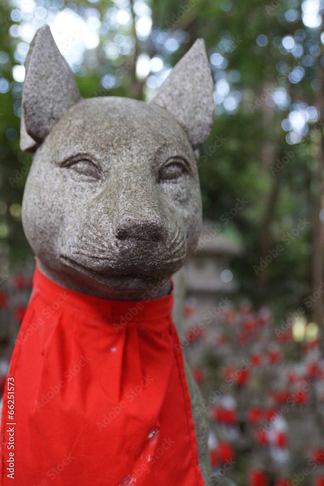 Obraz premium 豊川稲荷 奥の院 お稲荷様