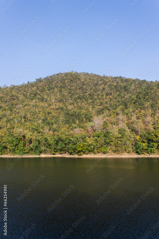 Mae Ngad dam in Chiangmai Thailand