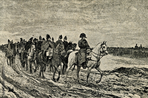 Slika na platnu 1814. Campagne de France (Meissonier, 1864)