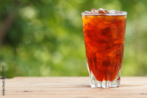 glass of ice tea