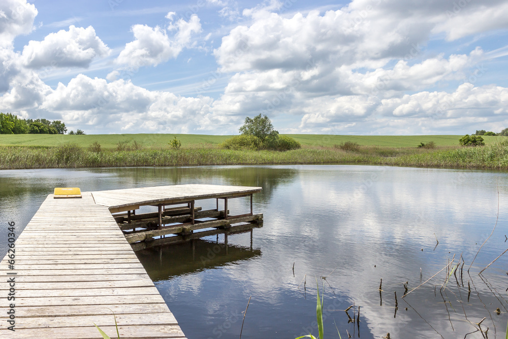 Naklejka premium Badesee in der Uckermark