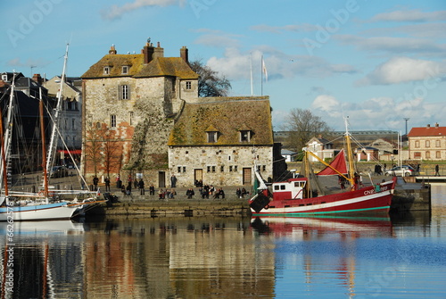 Canvas Print Honfleur, Normandie