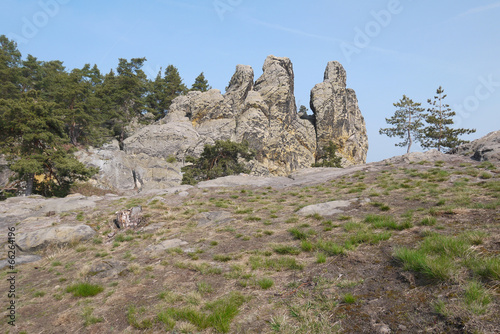 teufelsmauer im harz photo