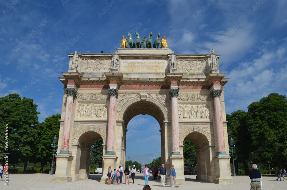 Arc de Triomphe du Carroussel, Louvre, Paris