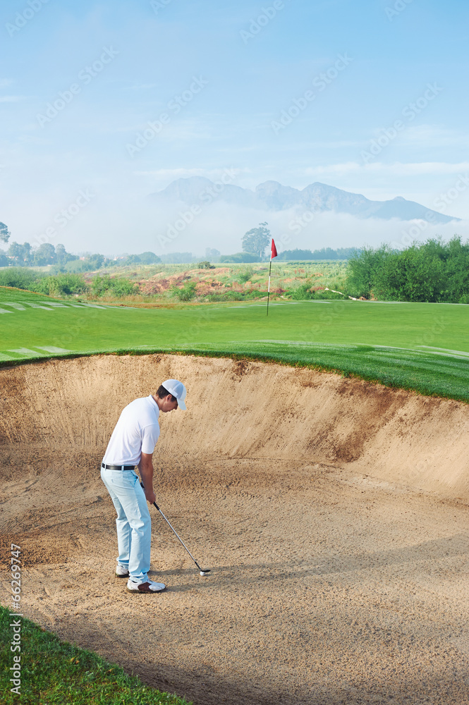 bunker shot bunker shot