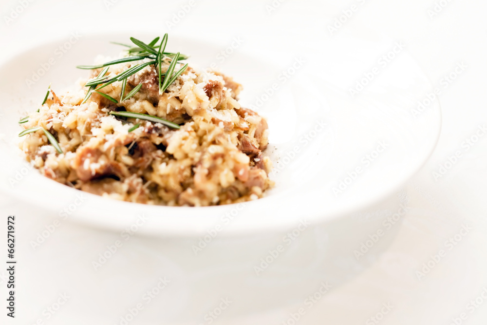 mushroom risotto mushroom risotto