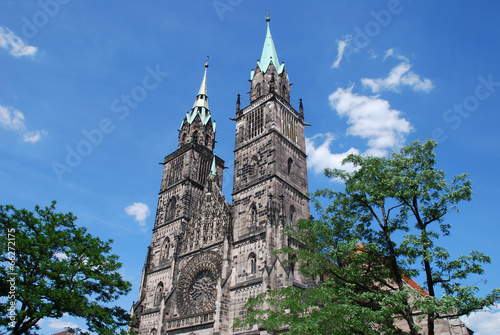 St. Lorenz Sankt Lorenzkirche Nürnberg Kirche Bayern Evangelisch