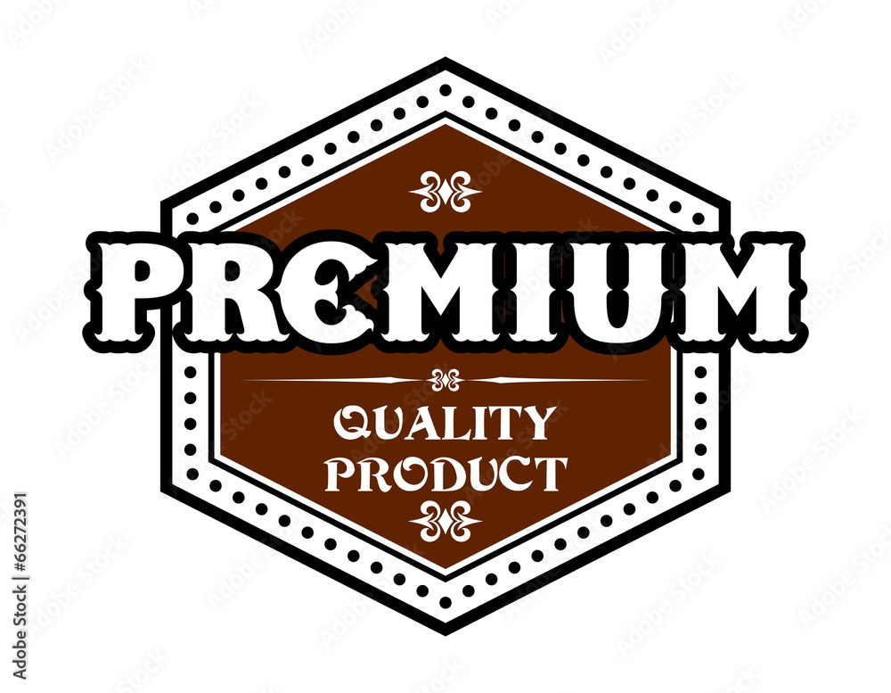 Premium Quality Product label Premium Quality Product label
