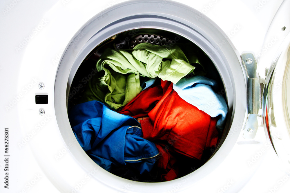 Clothes in laundry