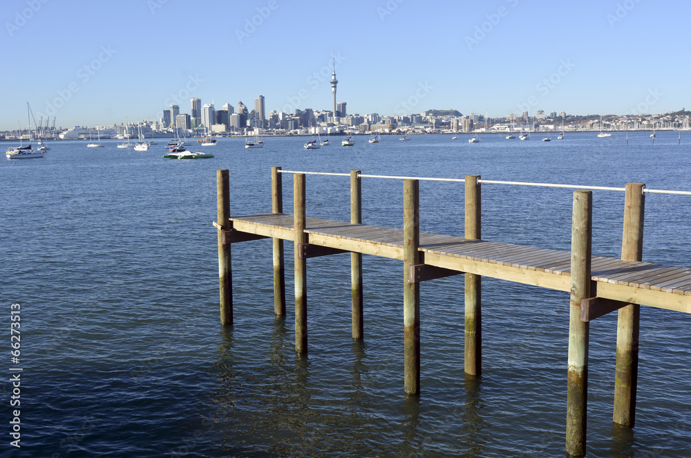 Auckland downtown skyline - New Zealand Auckland downtown skyline - New Zealand