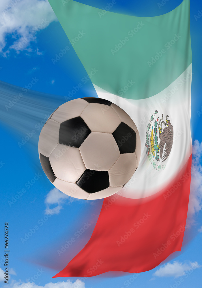 Naklejka premium Mexico Soccer.