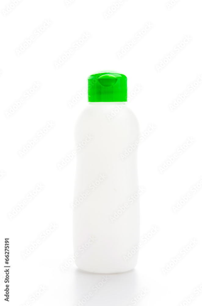 Plastic bottle isolated white background Plastic bottle isolated white background