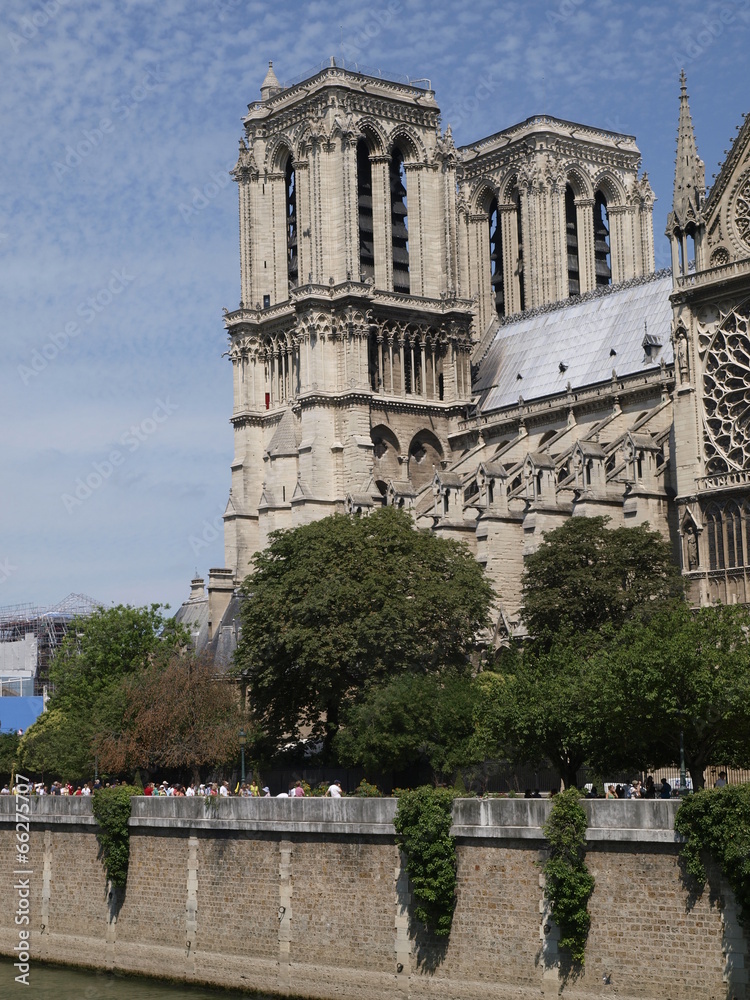 Obraz premium Catedral de Notre Dame en París