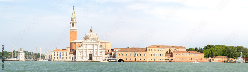 View of  San Giorgio Maggiore church in Venice