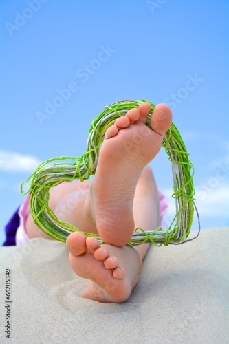 Barfuß im Sand....