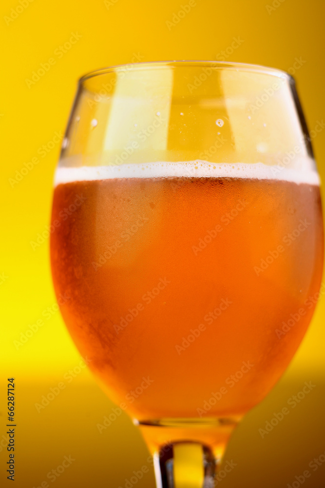 Glass of beer