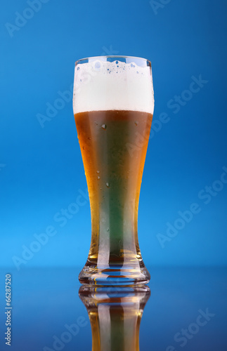 Glass of beer