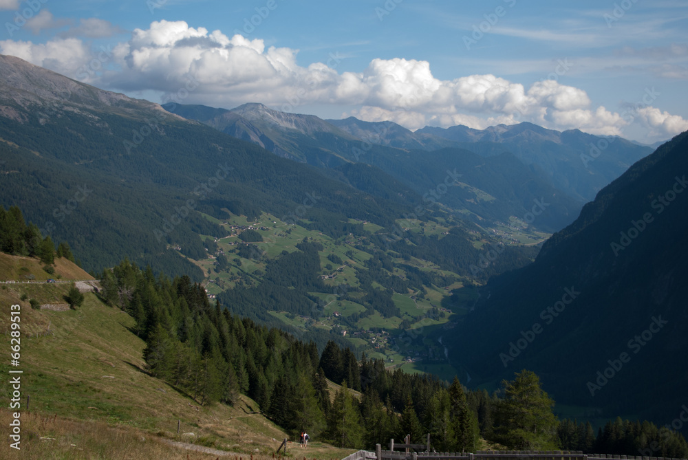 Fototapeta premium Sur la route du Grossglockner