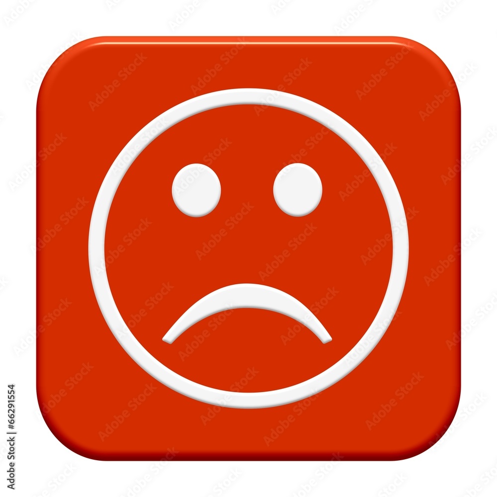 Fototapeta premium Kritik - Button