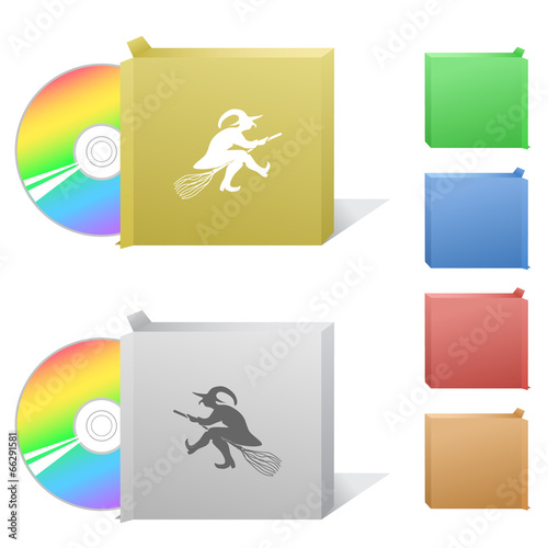 Witch. Box with compact disc.