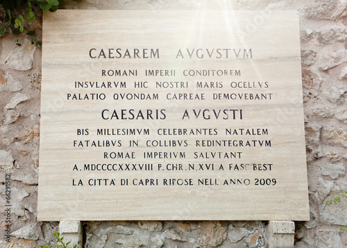 Garden of Augustus Capri, Italy