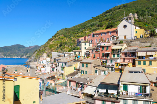 Village of Vernazza in Cinqueterre, Italy