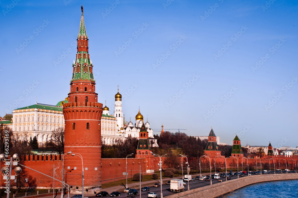 Moscow's Kremlin river view