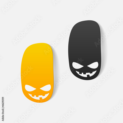 realistic design element: monster