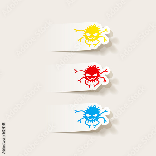 realistic design element: spider