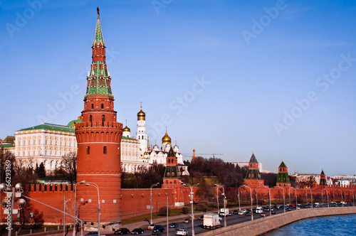 Moscow's Kremlin river view