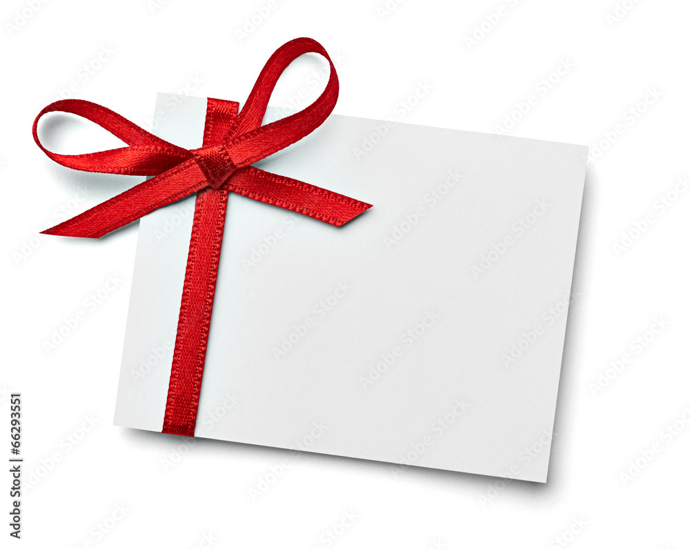 ribbon bow card note chirstmas celebration greeting ribbon bow card note chirstmas celebration greeting