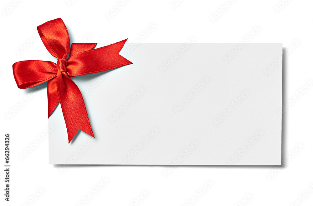 ribbon bow card note chirstmas celebration greeting ribbon bow card note chirstmas celebration greeting