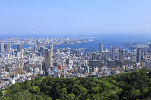 Kobe city view in Japan